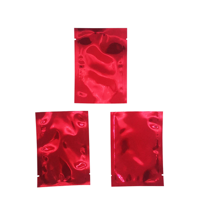 خرید 7x10 سانتی متر فلز آلومینیومی فلز قرمز متالیک مایلار بسته بندی بسته بندی قابل بسته بندی برای مواد غذایی، برگ های چای، لوازم جانبی online manufacture