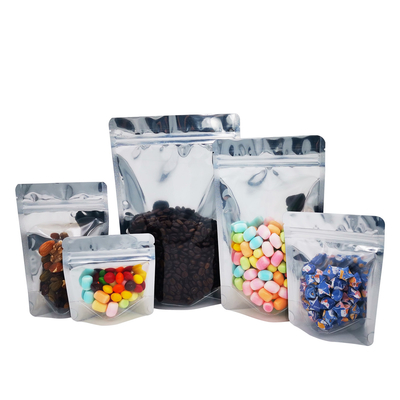 خرید 1.0g 3.5g 7.0g 14g 28g 13mil صاف جلو ورق آلومینیوم مات سیاه پشت ایستاده online manufacture