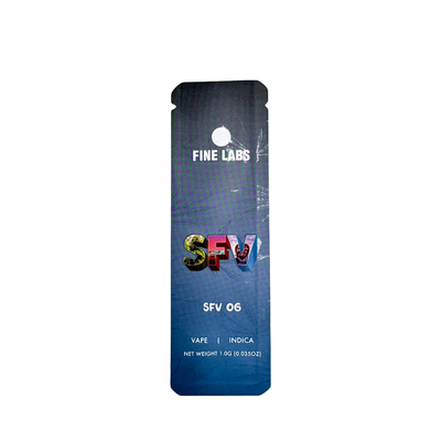 خرید بسته بندی 1.0G لیف فلز آلومینیوم صاف لایه بندی شده کیسه های Mylar سفارشی با شکاف اشک برای بسته بندی کوکی آب نبات گل شیرین online manufacture