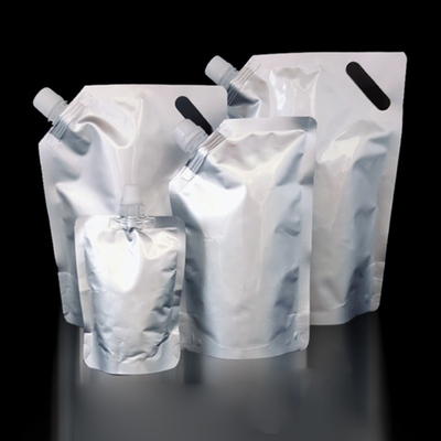 خرید کیسه های انعطاف پذیر مایع ایستاده با ساخت PET / AL / RCPP برای بسته بندی مواد غذایی نوزاد، شیر، نوشیدنی online manufacture