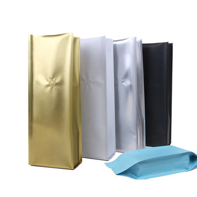 پاکت های قهوه با بسته بندی با دریچه و بسته بندی استین